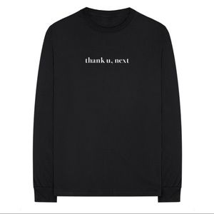 thank u, next long sleeve t-shirt